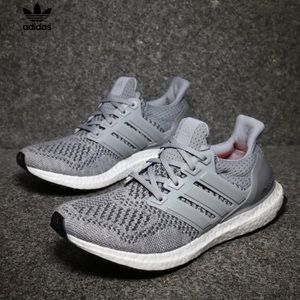 Adidas Ultra Boost Wool Grey Size 6 Womens